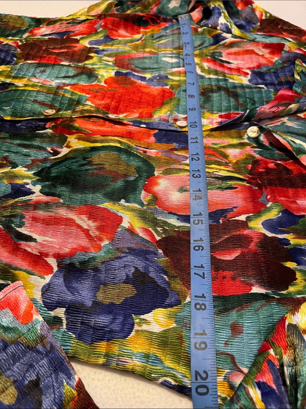 Coldwater Creek Multicolor Floral Button-Down Shirt - Picture 4 of 5
